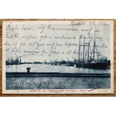 SANTA FE EL PUERTO ANTIGUA TARJETA POSTAL